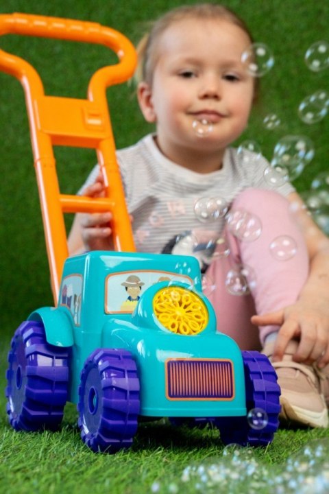 Bańki Fru Blu Zestaw traktor + płyn 0,4l Bańki Fru Blu Zestaw traktor + płyn 0,4l