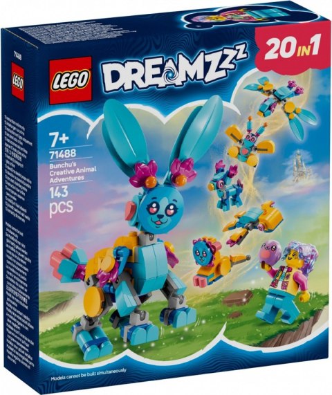 Klocki DREAMZzz 71488 Kreatywne zwierzęce przygody Bunchu Klocki DREAMZzz 71488 Kreatywne zwierzęce przygody Bunchu