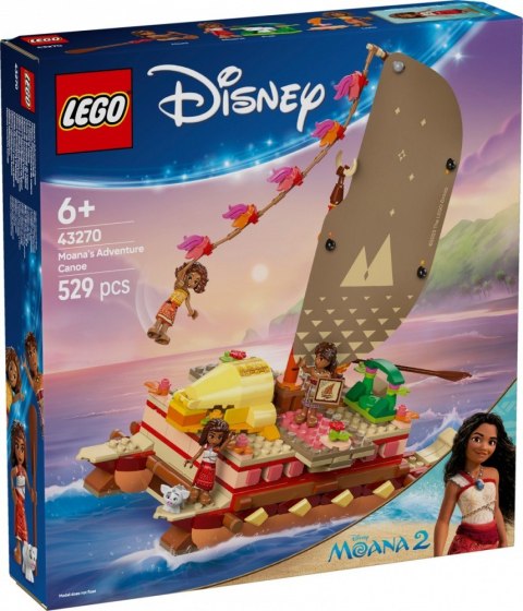 Klocki Disney 43270 Kajakowa przygoda Vaiany Klocki Disney 43270 Kajakowa przygoda Vaiany