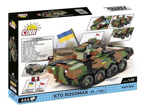 Klocki KTO Rosomak 666 klocków Klocki KTO Rosomak 666 klocków