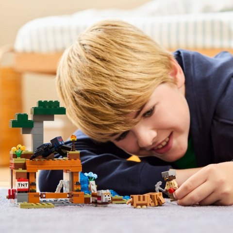 Klocki Minecraft 21269 Wyprawa do pancernikowej kopalni Klocki Minecraft 21269 Wyprawa do pancernikowej kopalni