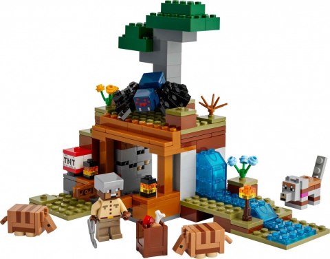 Klocki Minecraft 21269 Wyprawa do pancernikowej kopalni Klocki Minecraft 21269 Wyprawa do pancernikowej kopalni