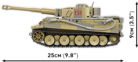 Klocki Panzer VI Tiger I no 131 Klocki Panzer VI Tiger I no 131