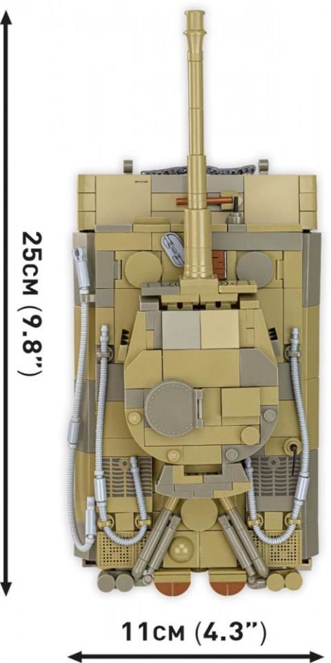 Klocki Panzer VI Tiger I no 131 Klocki Panzer VI Tiger I no 131