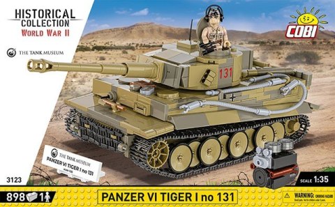 Klocki Panzer VI Tiger I no 131 Klocki Panzer VI Tiger I no 131
