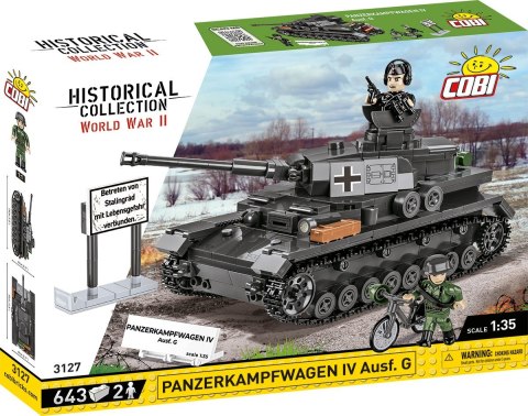 Klocki Panzerkampfwagen IV Ausf. G 643 klocków Klocki Panzerkampfwagen IV Ausf. G 643 klocków