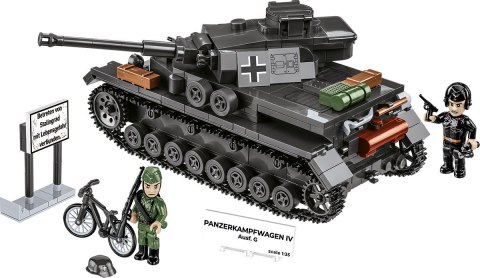 Klocki Panzerkampfwagen IV Ausf. G 643 klocków Klocki Panzerkampfwagen IV Ausf. G 643 klocków