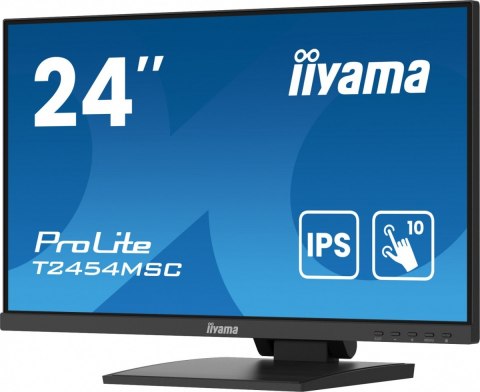 Monitor 24 cale T2454MSC-B2AG 10 PKT. POJ,IPS,HDMI,DP,FHD,300cd,4ms, 2x2W Monitor 24 cale T2454MSC-B2AG 10 PKT. POJ,IPS,HDMI,DP,FHD,300cd,4ms, 2x2W