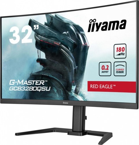 Monitor 32 cale GCB3280QSU-B2,VA,QHD,180Hz,1500R,0.2ms,4xUSB,350cd Monitor 32 cale GCB3280QSU-B2,VA,QHD,180Hz,1500R,0.2ms,4xUSB,350cd
