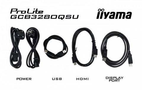 Monitor 32 cale GCB3280QSU-B2,VA,QHD,180Hz,1500R,0.2ms,4xUSB,350cd Monitor 32 cale GCB3280QSU-B2,VA,QHD,180Hz,1500R,0.2ms,4xUSB,350cd
