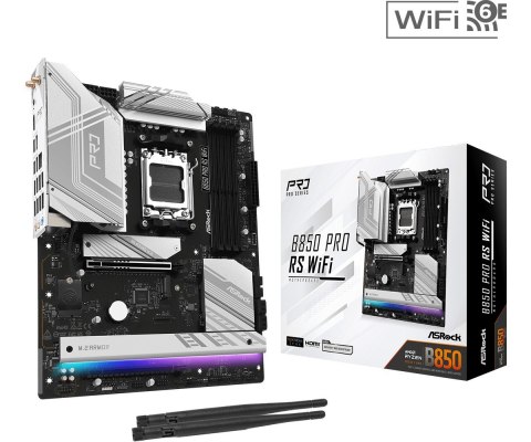 Płyta główna B850 PRO RS WIFI AM5 4DDR5 ATX Płyta główna B850 PRO RS WIFI AM5 4DDR5 ATX