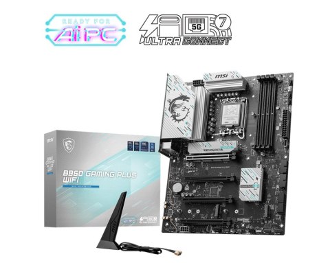 Płyta główna B860 GAMING PLUS WIFI s1851 4DDR5 ATX Płyta główna B860 GAMING PLUS WIFI s1851 4DDR5 ATX