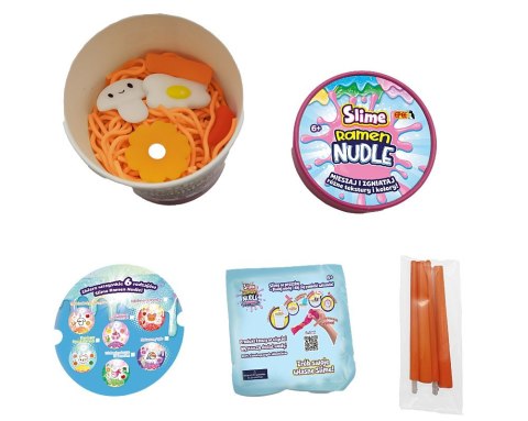Slime Ramen Nudle Uśmiechnięty Grzybek Slime Ramen Nudle Uśmiechnięty Grzybek