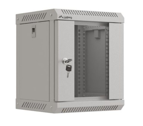 Szafa instalacyjna rack wisząca 10 cali 6U 300x300 szara Szafa instalacyjna rack wisząca 10 cali 6U 300x300 szara