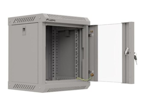 Szafa instalacyjna rack wisząca 10 cali 6U 300x300 szara Szafa instalacyjna rack wisząca 10 cali 6U 300x300 szara