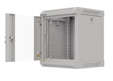 Szafa instalacyjna rack wisząca 10 cali 6U 300x300 szara Szafa instalacyjna rack wisząca 10 cali 6U 300x300 szara