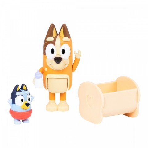 Zestaw figurek Bluey 2-pak Baby Bluey i Chilli Zestaw figurek Bluey 2-pak Baby Bluey i Chilli