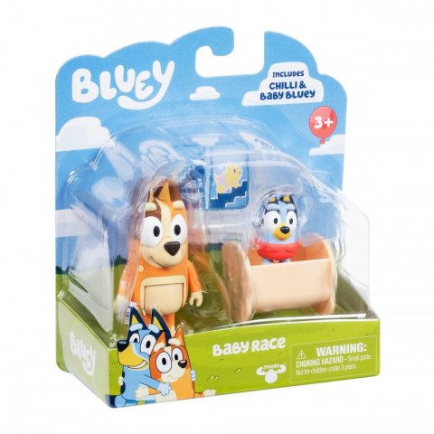 Zestaw figurek Bluey 2-pak Baby Bluey i Chilli Zestaw figurek Bluey 2-pak Baby Bluey i Chilli