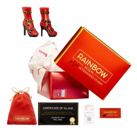 Akcesoria Rainbow High Buty asortyment 1 sztuka Akcesoria Rainbow High Buty asortyment 1 sztuka