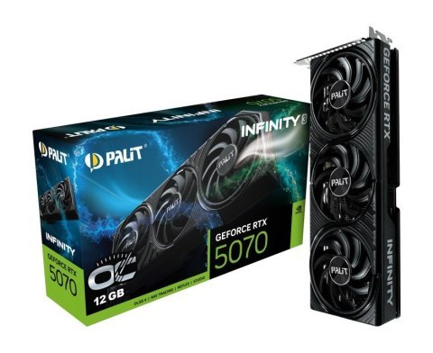 Karta graficzna GeForce RTX 5070 INFINITY 3 OC 12GB GDDR7 192bit Karta graficzna GeForce RTX 5070 INFINITY 3 OC 12GB GDDR7 192bit
