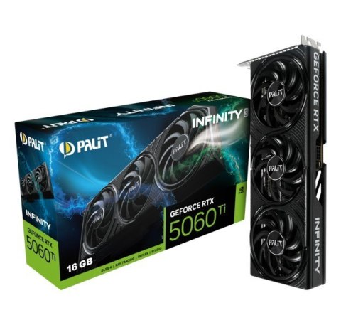 Karta graficzna RTX 5060 TI INFINITY 3 16GB GDDR7 128bit 3DP/HDMI Karta graficzna RTX 5060 TI INFINITY 3 16GB GDDR7 128bit 3DP/HDMI