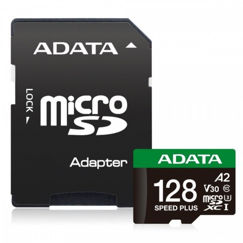 Karta microSD Speed Plus 128GB UHS1 U3 V30 A2 180/160 MB/s Karta microSD Speed Plus 128GB UHS1 U3 V30 A2 180/160 MB/s