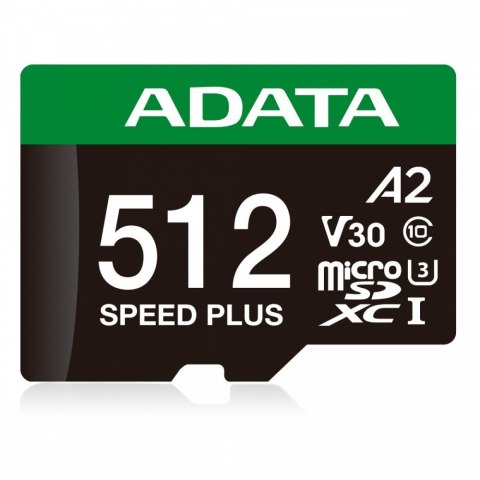 Karta microSD Speed Plus 512GB UHS1 U3 V30 A2 180/160 MB/s Karta microSD Speed Plus 512GB UHS1 U3 V30 A2 180/160 MB/s