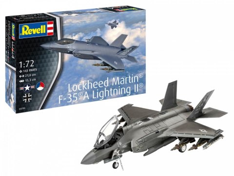 Model plastikowy Lockheed Martin F-35A Lightning II 1/72 Model plastikowy Lockheed Martin F-35A Lightning II 1/72
