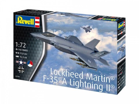 Model plastikowy Lockheed Martin F-35A Lightning II 1/72 Model plastikowy Lockheed Martin F-35A Lightning II 1/72