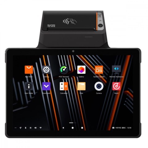 Terminal Mobilny V3 Mix, Android 13, 4/32GB, 2+0.3 MP camera, 4G, Finger sensor, 80mm printer, Sunmi 1101 Scanner Terminal Mobilny V3 Mix, Android 13, 4/32GB, 2+0.3 MP camera, 4G, Finger sensor, 80mm printer, Sunmi 1101 Scanner