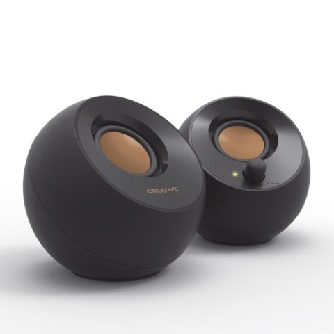 Głośniki Pebble 2.0 USB czarne Głośniki Pebble 2.0 USB czarne