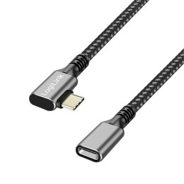 Kabel USB3.2 gen2 TypeC do USB-C/F, PD, 1m
