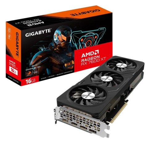 Karta graficzna Radeon RX 7600 XT GAMING OC 16G GDDR6 128bit 2DP/2HDMI Karta graficzna Radeon RX 7600 XT GAMING OC 16G GDDR6 128bit 2DP/2HDMI