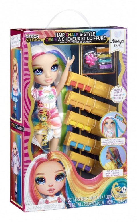 Lalka Rainbow High Hair Chalk & Style Amaya Lalka Rainbow High Hair Chalk & Style Amaya