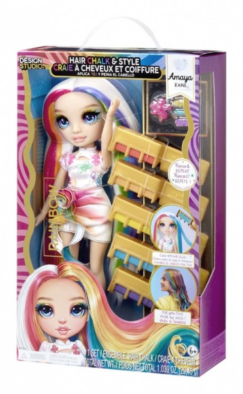 Lalka Rainbow High Hair Chalk & Style Amaya Lalka Rainbow High Hair Chalk & Style Amaya
