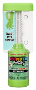 Masa plastyczna Wonder Factory Never Dry Dough, zielony