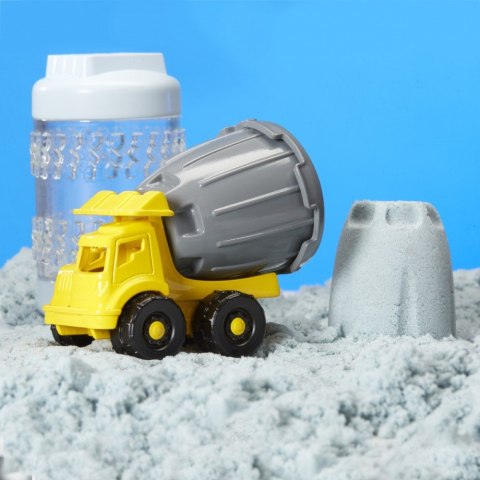 Masa plastyczna Wonder Factory Never Dry Sand Trucks, Betoniarka Masa plastyczna Wonder Factory Never Dry Sand Trucks, Betoniarka