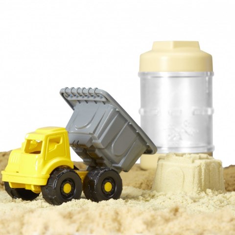 Masa plastyczna Wonder Factory Never Dry Sand Trucks, Wywrotka Masa plastyczna Wonder Factory Never Dry Sand Trucks, Wywrotka