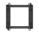 Open rack 19'' 15U 600x600-1100 regulowany czarny