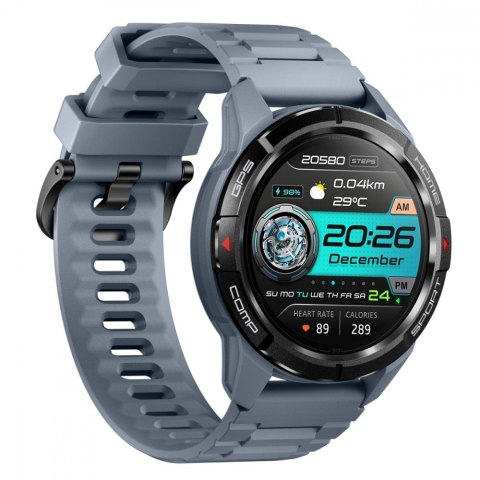 Smartwatch GS Active 1.3 cala 400 mAh Szary Smartwatch GS Active 1.3 cala 400 mAh Szary