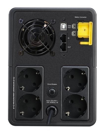 Zasilacz awaryjny BX750MI-GR Back-UPS 750VA,230V,AVR,4 Shuko Zasilacz awaryjny BX750MI-GR Back-UPS 750VA,230V,AVR,4 Shuko