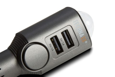 Alarm samochodowy z ładowarką USB 2 porty TX-100 Alarm samochodowy z ładowarką USB 2 porty TX-100