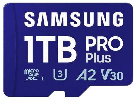 Karta microSD MB-MD1T0SA/WW 1TB PRO+ + adapter MB-MD1T0SA/EU Karta microSD MB-MD1T0SA/WW 1TB PRO+ + adapter MB-MD1T0SA/EU