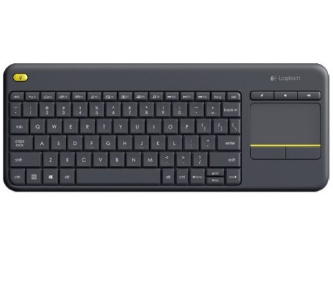 Klawiatura K400 Plus Wireless Touch czarna Klawiatura K400 Plus Wireless Touch czarna