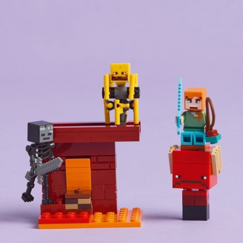 Klocki Minecraft 21266 Bitwa na moście Netheru Klocki Minecraft 21266 Bitwa na moście Netheru