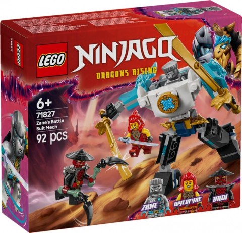 Klocki Ninjago 71827 Mech w zbroi bojowej Zanea Klocki Ninjago 71827 Mech w zbroi bojowej Zanea