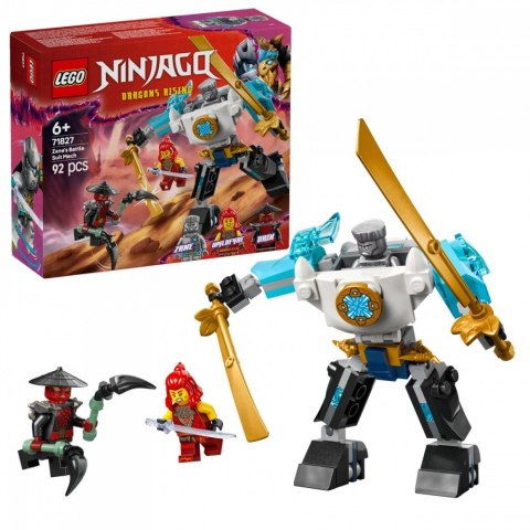 Klocki Ninjago 71827 Mech w zbroi bojowej Zanea Klocki Ninjago 71827 Mech w zbroi bojowej Zanea