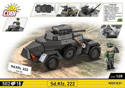 Klocki Sd.Kfz 222 502 klocki Klocki Sd.Kfz 222 502 klocki