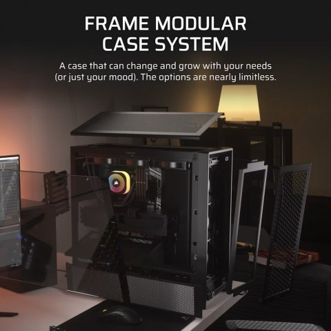 Obudowa FRAME 4000D RS Black Mid Tower ATX Obudowa FRAME 4000D RS Black Mid Tower ATX