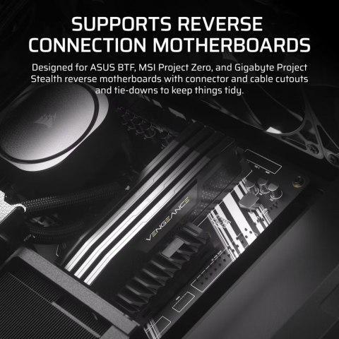 Obudowa FRAME 4000D RS Black Mid Tower ATX Obudowa FRAME 4000D RS Black Mid Tower ATX